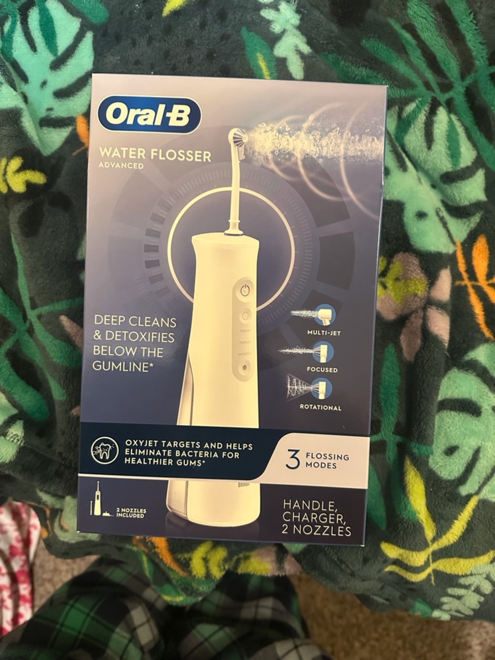 Oral B water flosser advanced NEW 
Dental flosser NEW